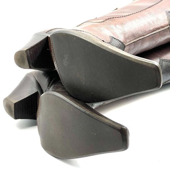 Maria Lya Cowgirl Western Leather Boot - Picture 7 of 10